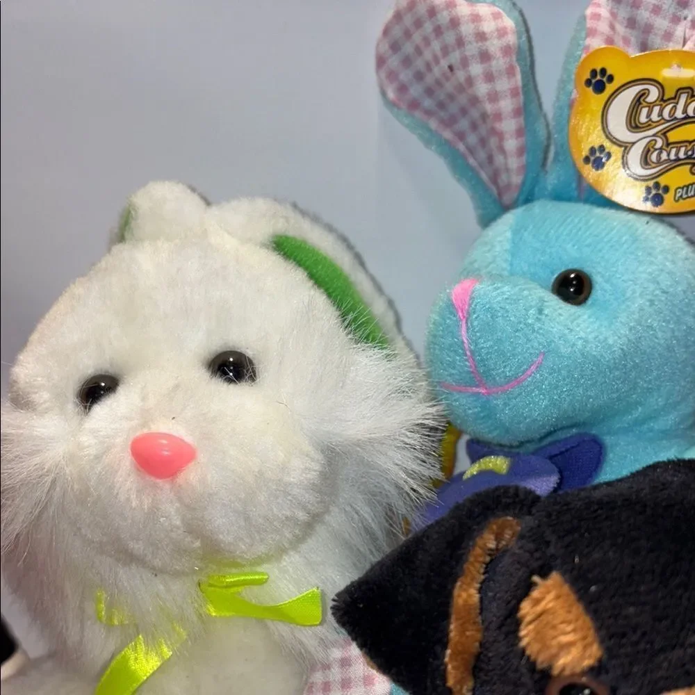Plush Animal Toy Set - Multicolor